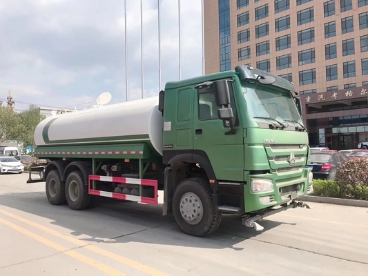 Sinotruck HOWO 6X4 371HP 380HP 20000L φορτηγό δεξαμενής καυσίμου με πιστοποίηση GCC και ελαστικά
