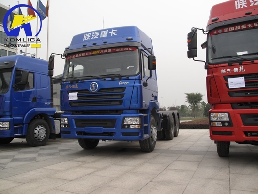Χρησιμοποιούμενο Shacman F3000 6X4 10 τροχών ημιπροωθητήρας Head Prime Mover 375HP Τεχνή πιστοποίηση GCC