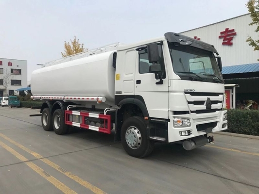 Sinotruck HOWO 6X4 φορτηγό δεξαμενόπλοιου καυσίμου με πρότυπο εκπομπών Euro 2 και πλάκα εξόδου 6 mm