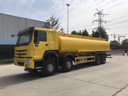 8*4 Sinotruck HOWO Fuel Tank Truck Flow Meter Sensor με χειροκίνητο σύστημα μετάδοσης