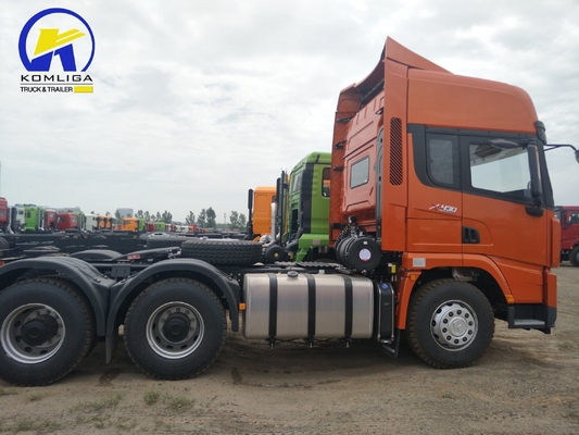 Shacman X3000 6X4 10 τροχούς Ορυχείο Τρακτέρ Κεφαλή Πρωταρχικός κινητήρας Χρησιμοποιούμενο Τρακτέρ Φορτηγό Hw76 Καμπίνα