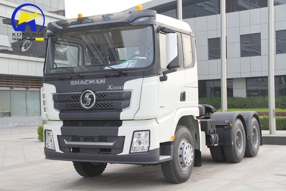 Σχεδιασμός ακτίνων ελαστικών Shacman X3000 6X4 10 τροχών Trailer Tractor Head για τις απαιτήσεις σας