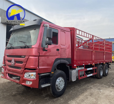 St16/Hc16/Hc16 πίσω άξονες μεταχειρισμένο Sinotruk HOWO 6X4 φορτηγό φορτηγό για φορτίο φράχτη