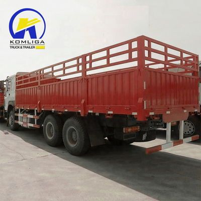St16/Hc16/Hc16 πίσω άξονες μεταχειρισμένο Sinotruk HOWO 6X4 φορτηγό φορτηγό για φορτίο φράχτη