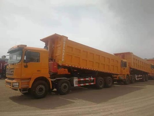 9 τόνων χωρητικότητα φόρτωσης λευκή Shacman F3000 6X4 μεταχειρισμένο φορτηγό απορριμμάτων