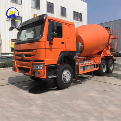 Sinotruk HOWO 8 Cbm 9cbm 10cbm Τελαχιστοποιητής Τσιμέντου με μέγιστη ισχύ 300-400 ίππων
