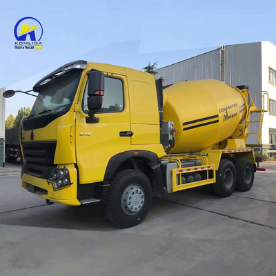 Sinotruk HOWO 8 Cbm 9cbm 10cbm Τελαχιστοποιητής Τσιμέντου με μέγιστη ισχύ 300-400 ίππων