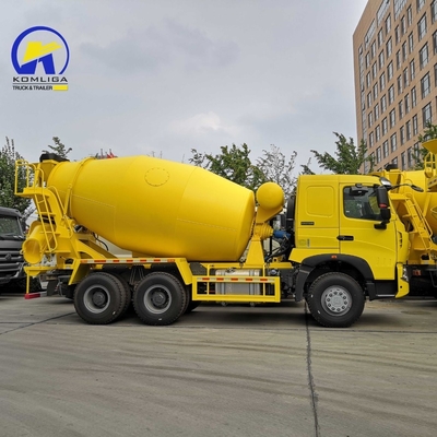 Sinotruk HOWO 8 Cbm 9cbm 10cbm Τελαχιστοποιητής Τσιμέντου με μέγιστη ισχύ 300-400 ίππων