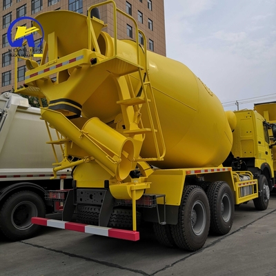 Sinotruk HOWO 8 Cbm 9cbm 10cbm Τελαχιστοποιητής Τσιμέντου με μέγιστη ισχύ 300-400 ίππων