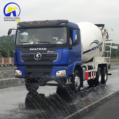 Οχήμα αναμειγνύματος σκυροδέματος Shacman 6X4 με υδραυλική ανύψωση