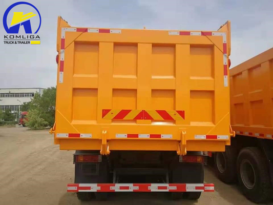 Shacman 6×4 10 Wheeler 371HP Μίνι Τίπερ Ντάμπερ Χρησιμοποιούμενο φορτηγό ντάμπερ με μία καμπίνα υπνοδωμάτιο