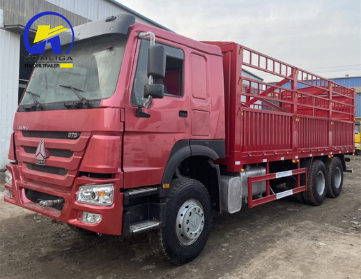 Χρησιμοποιούμενο 6X4 10 τροχών φορτηγό τροχόσπιτο φράχτη Dolly Full Side Wall Board Φορτηγό εμπορευματοκιβώτιο