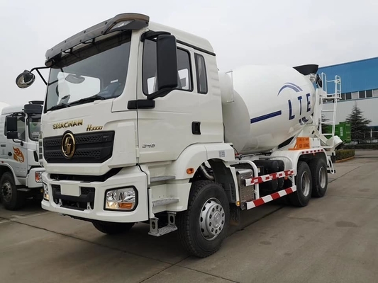 8-10cbm HOWO Shacman Cement Mixer Truck χειροκίνητη μετάδοση για την Αφρική