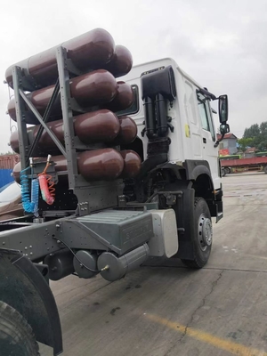 Δυνατότητα 25-30 τόνων HOWO CNG Tractor Truck/Cargo Truck/ για μεταφορές μεγάλης χωρητικότητας