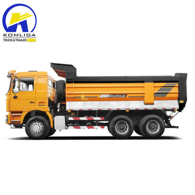 Shacman 6X4 10 Wheeler 371HP Ανθρακωρυχείο Tipper Tipping Dumper Χρησιμοποιημένα καθίσματα φορτηγών ντάμπινγκ ≤5