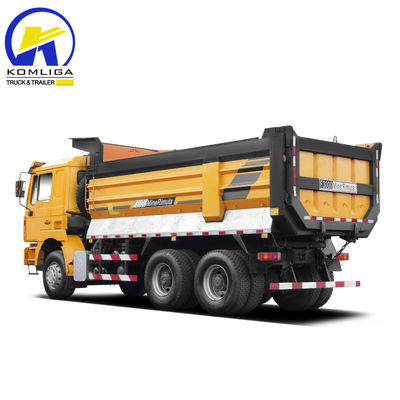 Shacman 6X4 10 Wheeler 371HP Ανθρακωρυχείο Tipper Tipping Dumper Χρησιμοποιημένα καθίσματα φορτηγών ντάμπινγκ ≤5