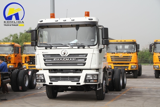 375HP Low Mileage Shacman 6X4 10 Wheeler Ανθρακωρυχείο Tipper Tipping Dumper Χρησιμοποιημένο φορτηγό σκουπιδιών
