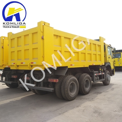 6X4 20-30 τόνων βαρύ φορτίο 3 άξονες 10 τροχούς Sinotruk HOWO Dump Truck από επαγγελματία