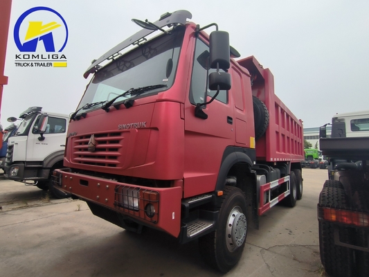 351-450hp Euro 5 6X4 20-30 τόνους βαρύ φορτίο 3 άξονες 10 τροχούς Sinotruk HOWO Χρησιμοποιημένο φορτηγό σκουπιδιών