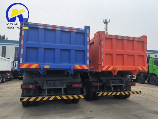 351-450hp Euro 5 6X4 20-30 τόνους βαρύ φορτίο 3 άξονες 10 τροχούς Sinotruk HOWO Χρησιμοποιημένο φορτηγό σκουπιδιών