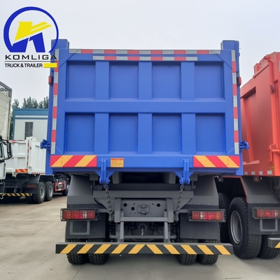 351-450hp Euro 5 6X4 20-30 τόνους βαρύ φορτίο 3 άξονες 10 τροχούς Sinotruk HOWO Χρησιμοποιημένο φορτηγό σκουπιδιών