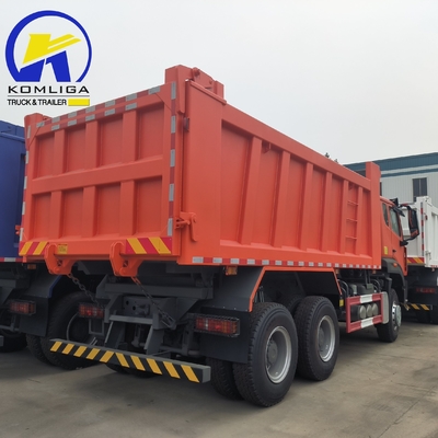 351-450hp Euro 5 6X4 20-30 τόνους βαρύ φορτίο 3 άξονες 10 τροχούς Sinotruk HOWO Χρησιμοποιημένο φορτηγό σκουπιδιών