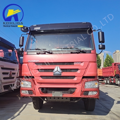 6X4 20-30 τόνων βαρύ φορτίο 3 άξονες 10 τροχούς Sinotruk HOWO Χρησιμοποιημένο φορτηγό σκουπιδιών με 371HP