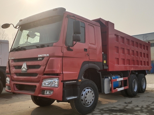 Χρησιμοποιούμενο Euro 5 6X4 20-30 τόνων βαρύ φορτίο 3 άξονες 10 τροχούς Sinotruk HOWO Dump Truck