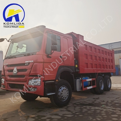 Χρησιμοποιούμενο Euro 5 6X4 20-30 τόνων βαρύ φορτίο 3 άξονες 10 τροχούς Sinotruk HOWO Dump Truck
