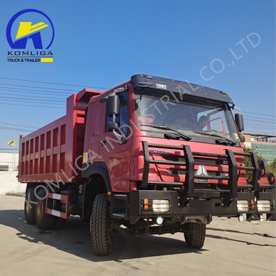 Χαμηλό χιλιόμετρο 6X4 20-30 τόνους βαρύ φορτίο 3 άξονες 10 τροχούς Sinotruk HOWO Χρησιμοποιημένο φορτηγό σκουπιδιών