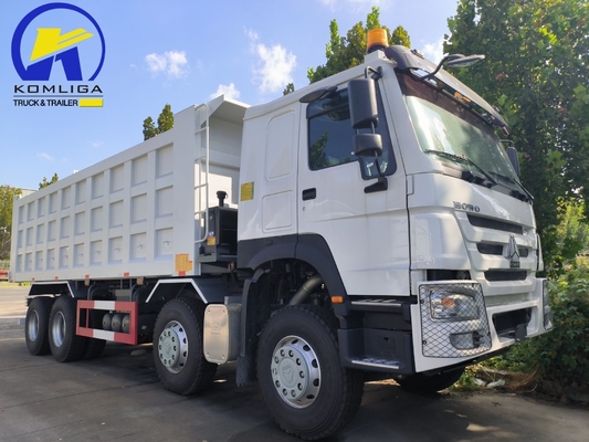 Χρησιμοποιημένο φορτηγό 371HP 380HP 400HP 40tons Sinotruk HOWO φορτηγό 8X4 12τροχών