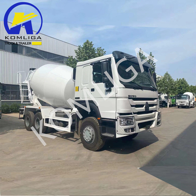 Στυλ ανύψωσης εμπρός 6X4 Sinotruk Κατασκευή Κινητή βαριά συσκευή ανάμιξης σκυροδέματος