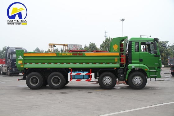 6X4 Shacman M3000 F3000 371HP 380HP 400HP 430HP 10wheel U σχήμα Χρησιμοποιημένο φορτηγό σκουπιδιών