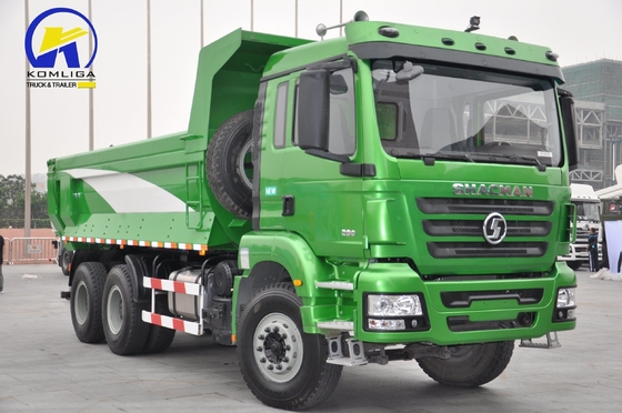 6X4 Shacman M3000 F3000 371HP 380HP 400HP 430HP 10wheel U σχήμα Χρησιμοποιημένο φορτηγό σκουπιδιών