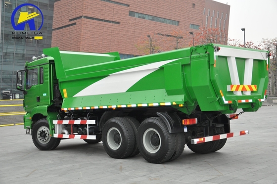 6X4 Shacman M3000 F3000 371HP 380HP 400HP 430HP 10wheel U σχήμα Χρησιμοποιημένο φορτηγό σκουπιδιών