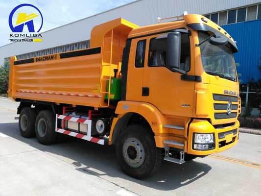 Πιστοποιημένο από το GCC Shacman Dump Truck 6X4 10τροχών 20 τόνων 25 τόνων 30 τόνων Μεγάλη ιπποδύναμη