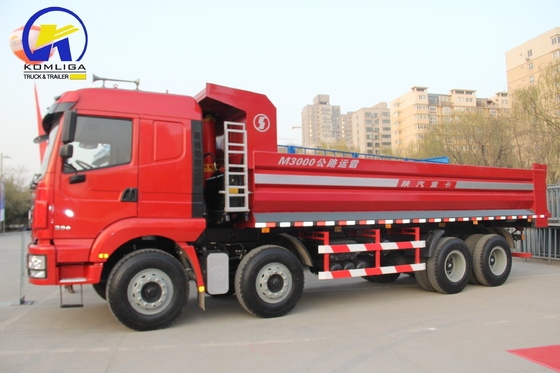 Ιπποδύναμη 351-450hp Shacman M3000 H3000 8X4 12τροχια Τράκτερ Τριππερ Χρησιμοποιούμενο Τρακ