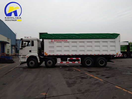 Shacman H3000 M3000 F3000 Καμιόνι Χρησιμοποιείται για εξόρυξη 8X4 12τροχών 340HP 430HP Triper Truck