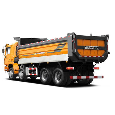 Shacman M3000 8X4 Χρησιμοποιημένο φορτηγό σκουπιδιών στη Ζιμπάμπουε Καλή κατάσταση και χειροκίνητη μετάδοση