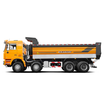 Shacman M3000 8X4 Χρησιμοποιημένο φορτηγό σκουπιδιών στη Ζιμπάμπουε Καλή κατάσταση και χειροκίνητη μετάδοση