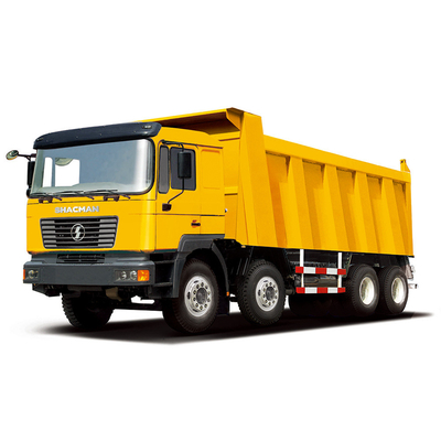 Shacman M3000 8X4 Χρησιμοποιημένο φορτηγό σκουπιδιών στη Ζιμπάμπουε Καλή κατάσταση και χειροκίνητη μετάδοση