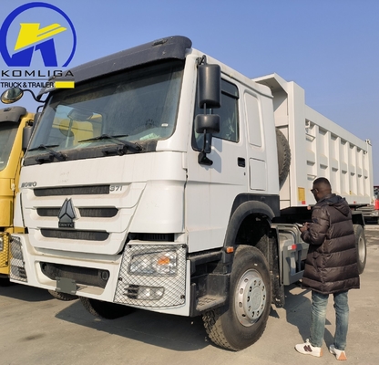 Πιστοποιημένο από το GCC μεταχειρισμένο Sinotruk HOWO 6X4 10τροχών 371HP 380HP 400HP 30ton Dump Truck