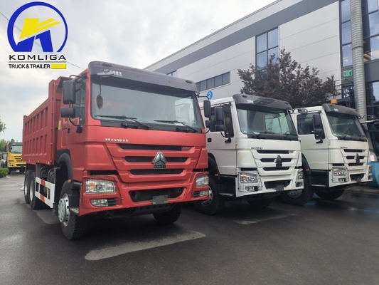 Πιστοποιημένο από το GCC μεταχειρισμένο Sinotruk HOWO 6X4 10τροχών 371HP 380HP 400HP 30ton Dump Truck