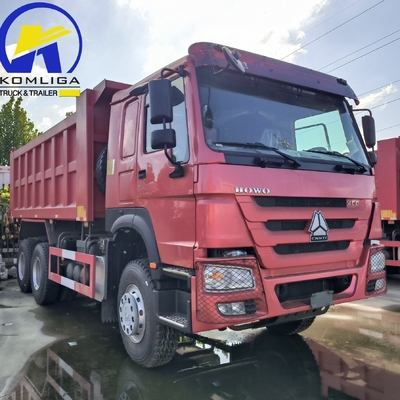 Πιστοποιημένο από το GCC μεταχειρισμένο Sinotruk HOWO 6X4 10τροχών 371HP 380HP 400HP 30ton Dump Truck