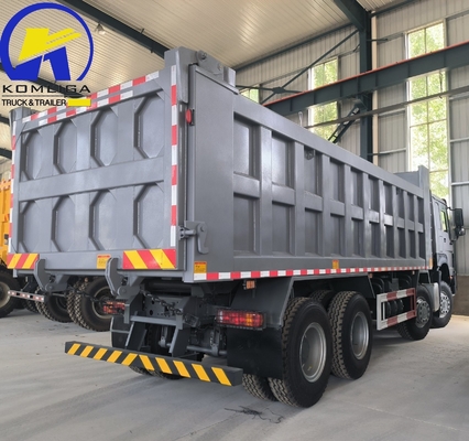 Sinotruk HOWO φορτηγό 8X4 12τροχών 371HP 380HP 400HP 430HP 50ton Χρησιμοποιούμενο και φορτηγό απορριμμάτων