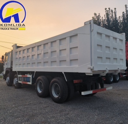 Sinotruk HOWO φορτηγό 8X4 12τροχών 371HP 380HP 400HP 430HP 50ton Χρησιμοποιούμενο και φορτηγό απορριμμάτων