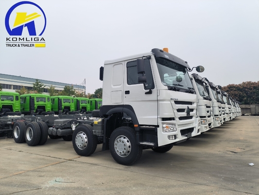 Sinotruk HOWO φορτηγό 8X4 12τροχών 371HP 380HP 400HP 430HP 50ton Χρησιμοποιούμενο και φορτηγό απορριμμάτων