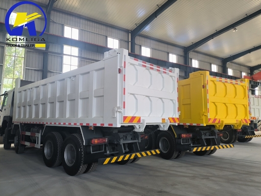 Sinotruk HOWO φορτηγό 8X4 12τροχών 371HP 380HP 400HP 430HP 50ton Χρησιμοποιούμενο και φορτηγό απορριμμάτων