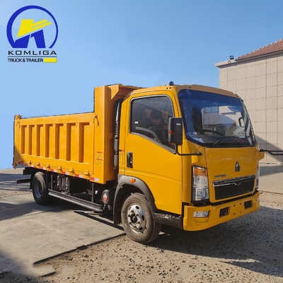 130HP 160HP μεταχειρισμένο σε καλή κατάσταση Mini Dump Truck Sinotruk HOWO Mini 4X2 6wheel
