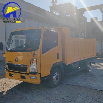 130HP 160HP μεταχειρισμένο σε καλή κατάσταση Mini Dump Truck Sinotruk HOWO Mini 4X2 6wheel